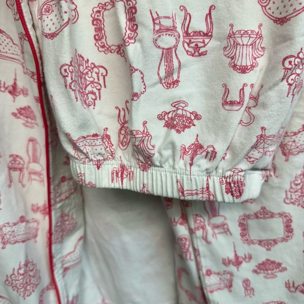 BedHead by Soma Pink and White Pajama Top and bottoms - Picture 6 of 6